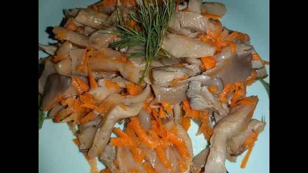 Рецепт приготовления вкусных вешенок по-корейски