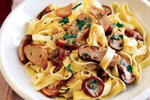 Как приготовить пасту с белыми грибами