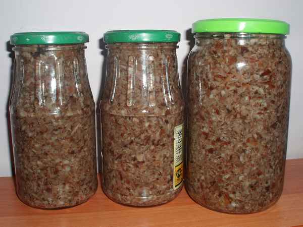 Способы приготовления икры из опят