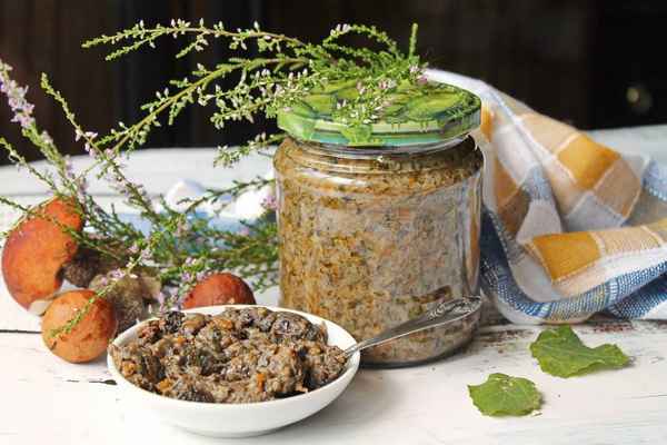 Как готовить икру из подосиновиков