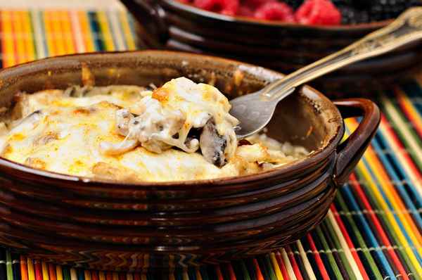 Приготовление жульена с куриной грудкой