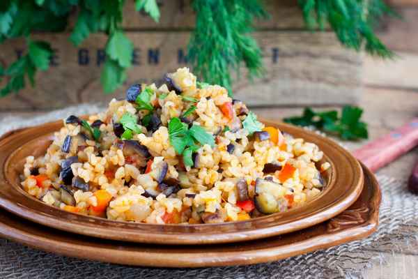 Рецепт вкусного булгура с шампиньонами