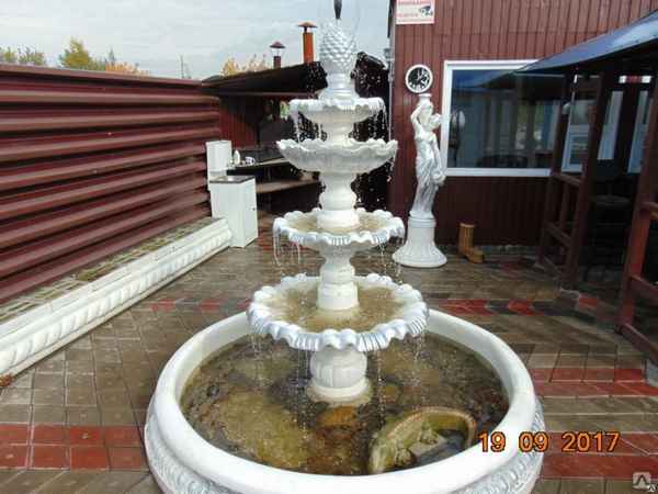 Как сделать фонтан из бетона