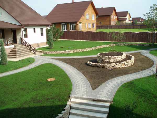 Как правильно распланировать дорожки на участке