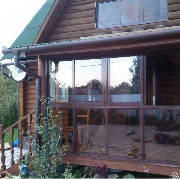 Варианты и идеи остекления веранды алюминиевым профилем