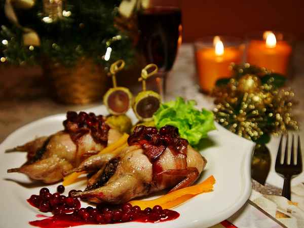 «Золотая» перепёлка на новогоднем столе
