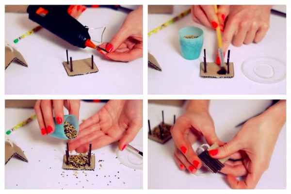 3 лайфхака по изготовлению рождественского декора из упаковочного материала