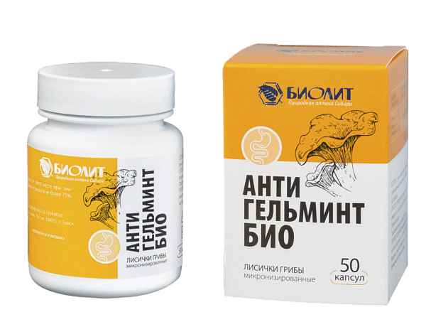 Лечение лисичками от паразитов