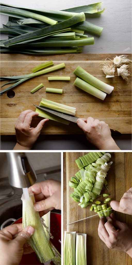 Как правильно употрeбллять лук-порей?