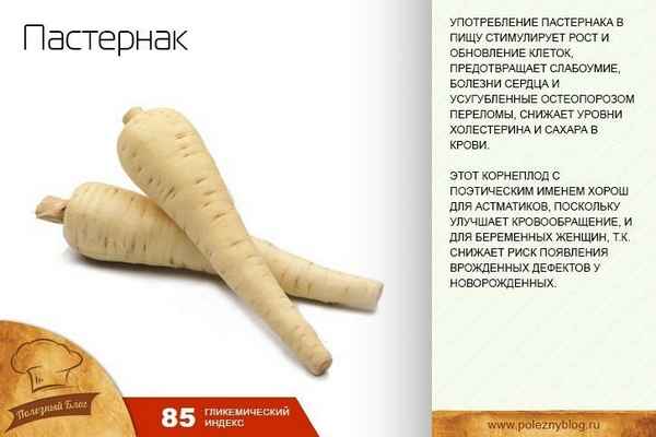 Пастернак: польза и вред белого корня