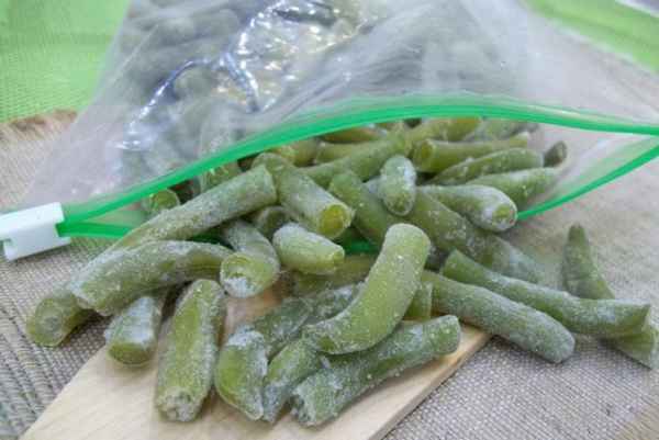 Как правильно заморозить спаржевую фасоль