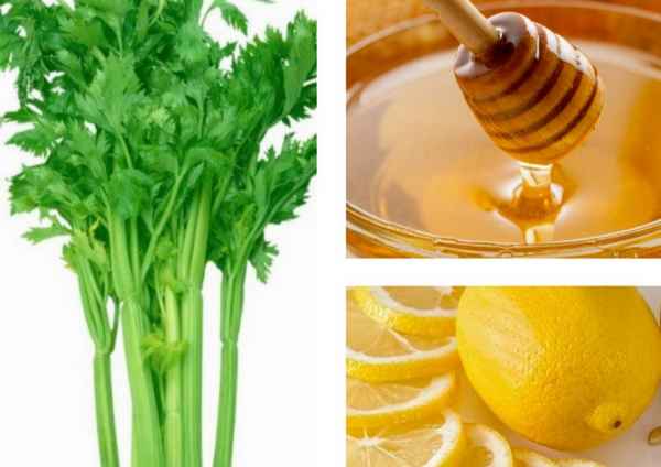 Особенности применения лечебной смеси лимона, мёда и сельдерея