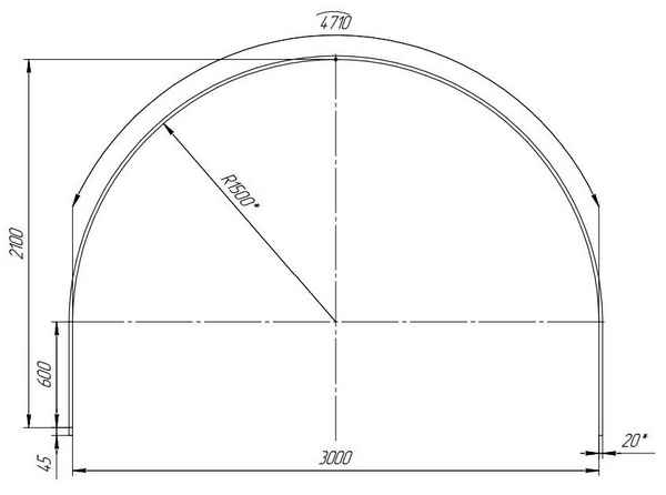 Как правильно согнуть профильную трубу для теплицы