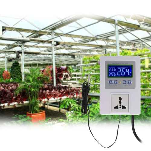 Датчики в теплице, использование терморегулятора