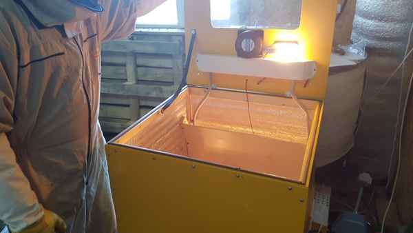 Термокамера для обработки пчёл своими руками