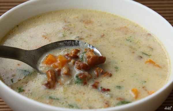 Как приготовить суп-пюре из лисичек?