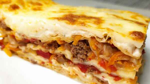 3 рецепта сочной и вкусной ленивой лазаньи из лаваша