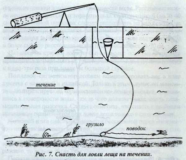 Выбор снасти для ловли леща зимой