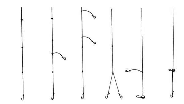 Как сделать удочку для рыбалки на карася с двумя крючками, как правильно привязать и оснастить