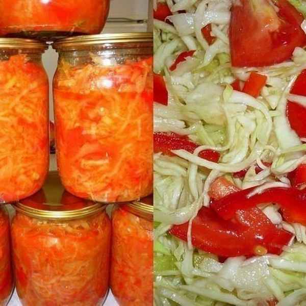 Вкуснейшие пошаговые рецепты заготовок салата из капусты на зиму
