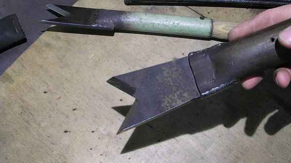 Самодельная пешня для зимней рыбалки