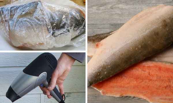 Особенности размораживания горбуши
