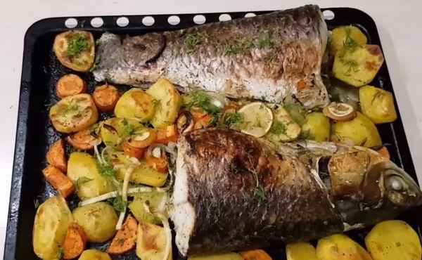 Как вкусно приготовить белого амура в духовке
