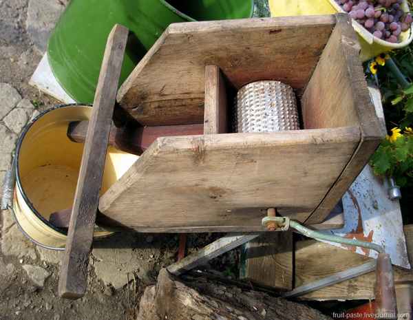 Дробилка (давилка) для винограда своими руками