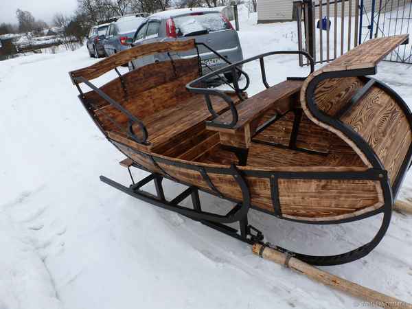 Как сделать своими руками сани для лошади