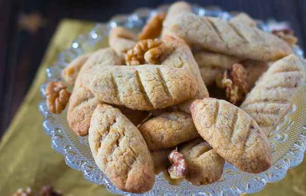 Вкусное печенье с грецкими орехами