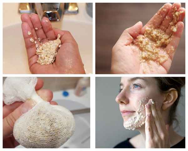 Как правильно умываться овсянкой