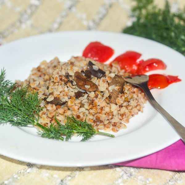 Вкусный рецепт гречки с шампиньонами в мультиварке