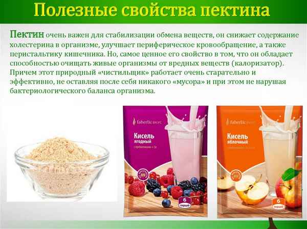 Особенности яблочного пектина