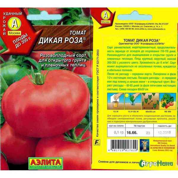 Томат «Дикая роза»: описание и хаpaктеристика сорта, выращивание и уход