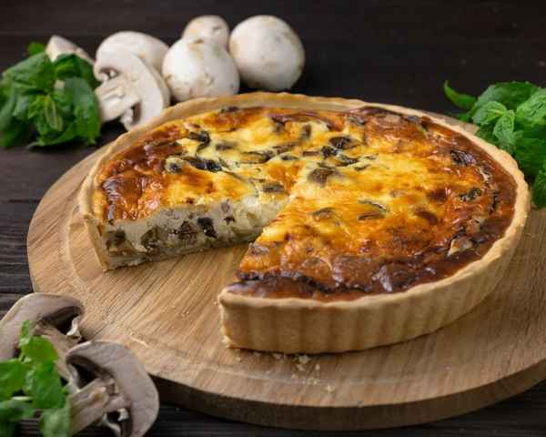 Рецепты вкусных пирогов с шампиньонами