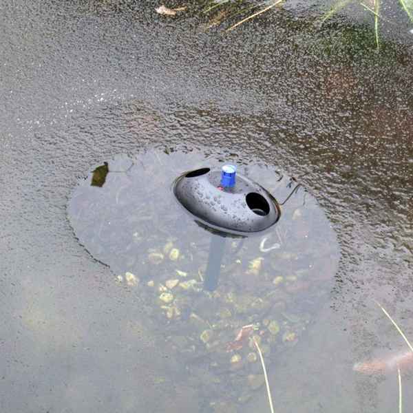 Как обогреть пруд зимой