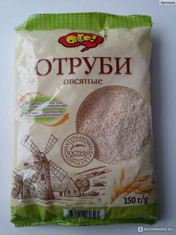 Как употрeбллять овсяные отруби для похудения