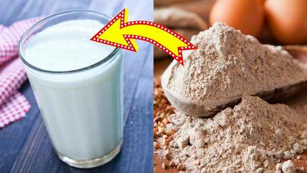 Гречневая мука с кефиром для похудения