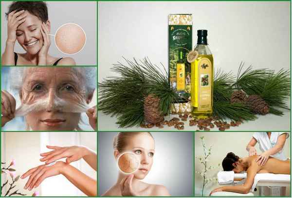Кедровое масло в косметологии
