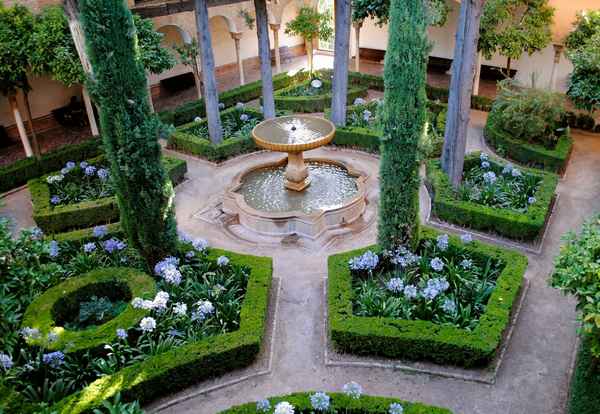 Ландшафтный дизайн в мавританском стиле