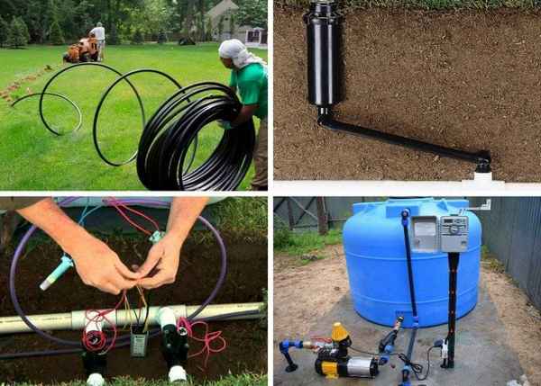 Как сделать систему автоматического полива газона своими руками