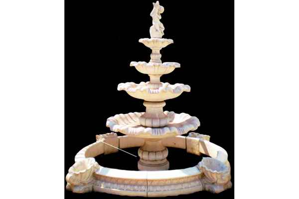 Выбор формы для заливки декоративного фонтана