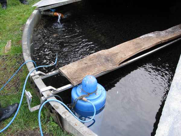 Способы наполнения пруда водой