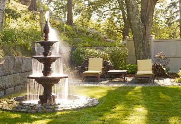 Особенности фонтана в ландшафтном дизайне