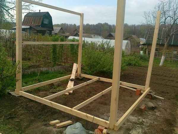 Как построить беседку из бруса своими руками