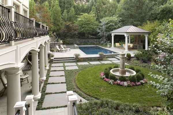 Особенности ландшафта в классическом стиле