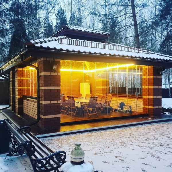 Строительство и утепление зимней беседки