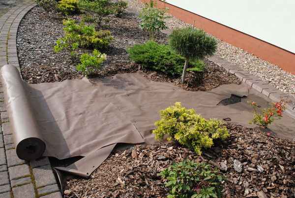 Использование неорганической мульчи в огороде