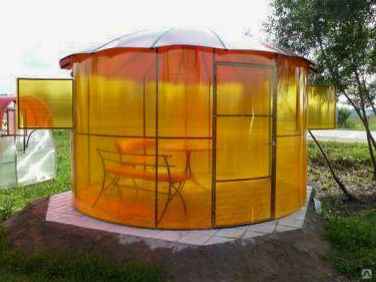 Какой лучше выбрать поликарбонат для обшивки беседки