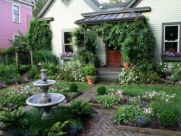 Маленькие садовые участки в ландшафтном дизайне